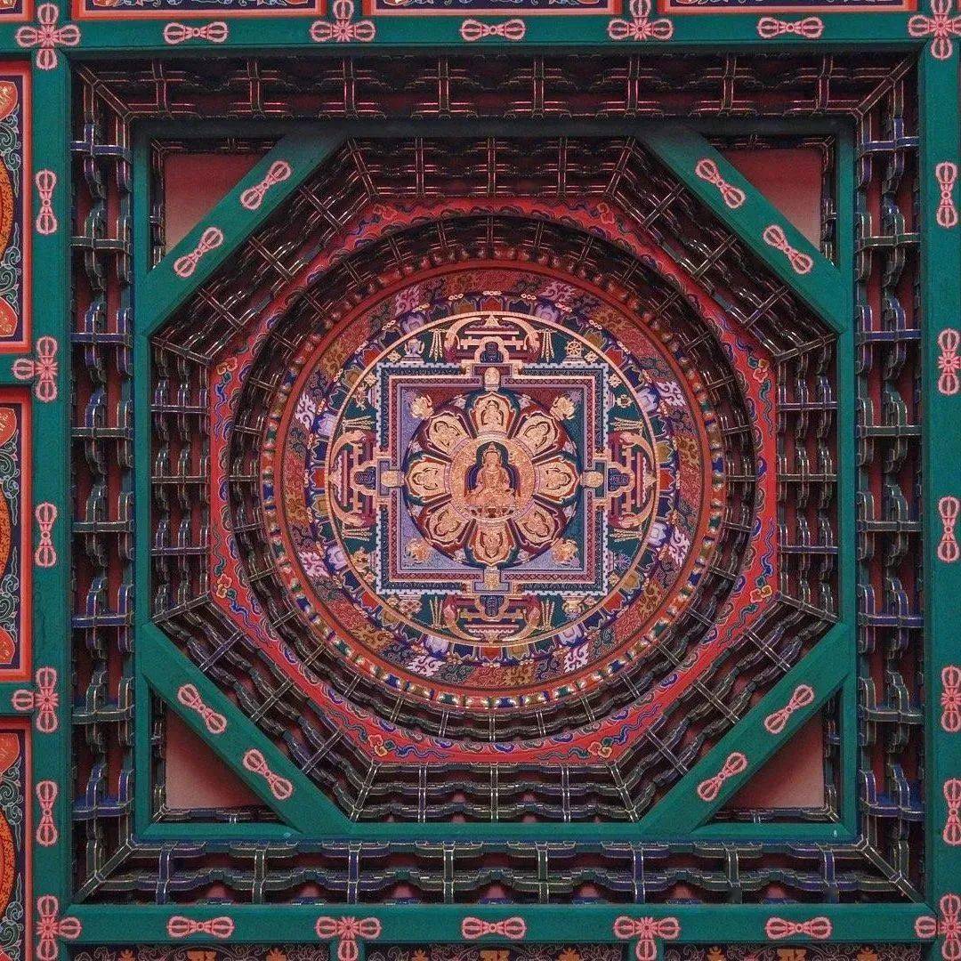 中国古建筑藻井