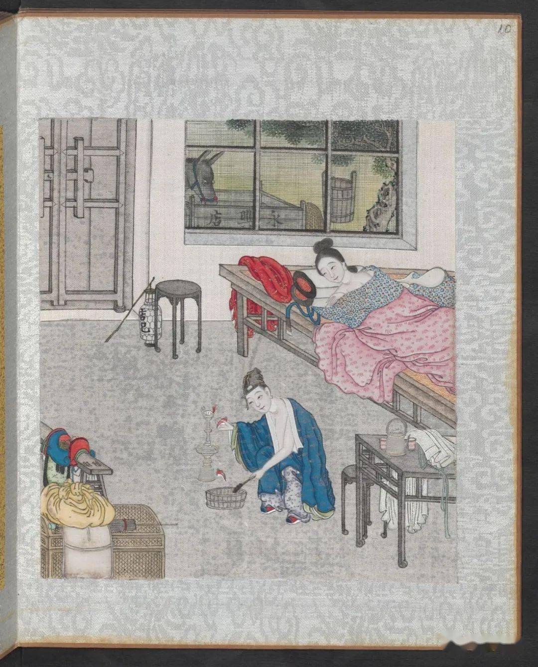 清代绘本《聊斋全图》上_蒲松龄_狐仙_连环画