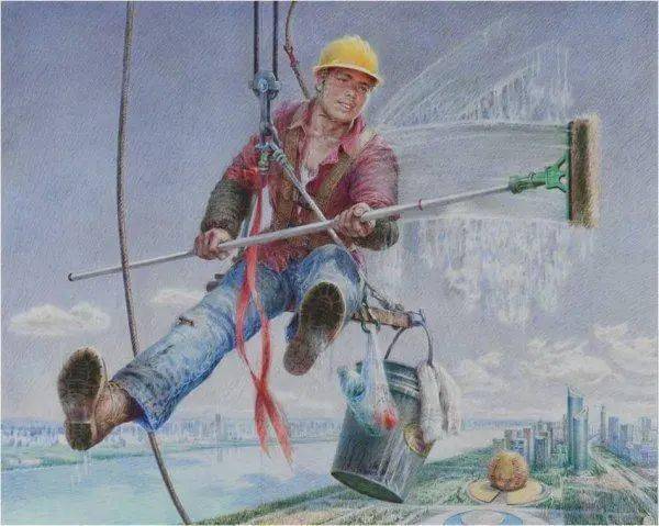 【彩铅】牛晓林彩铅作品欣赏,用画笔诠释"出彩" 的艺术