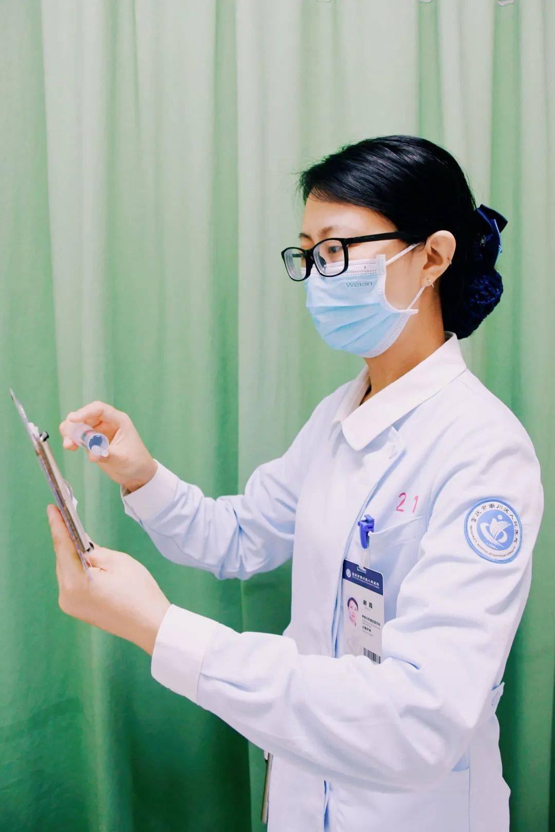 看她们是南川区人民医院第七届最美护士