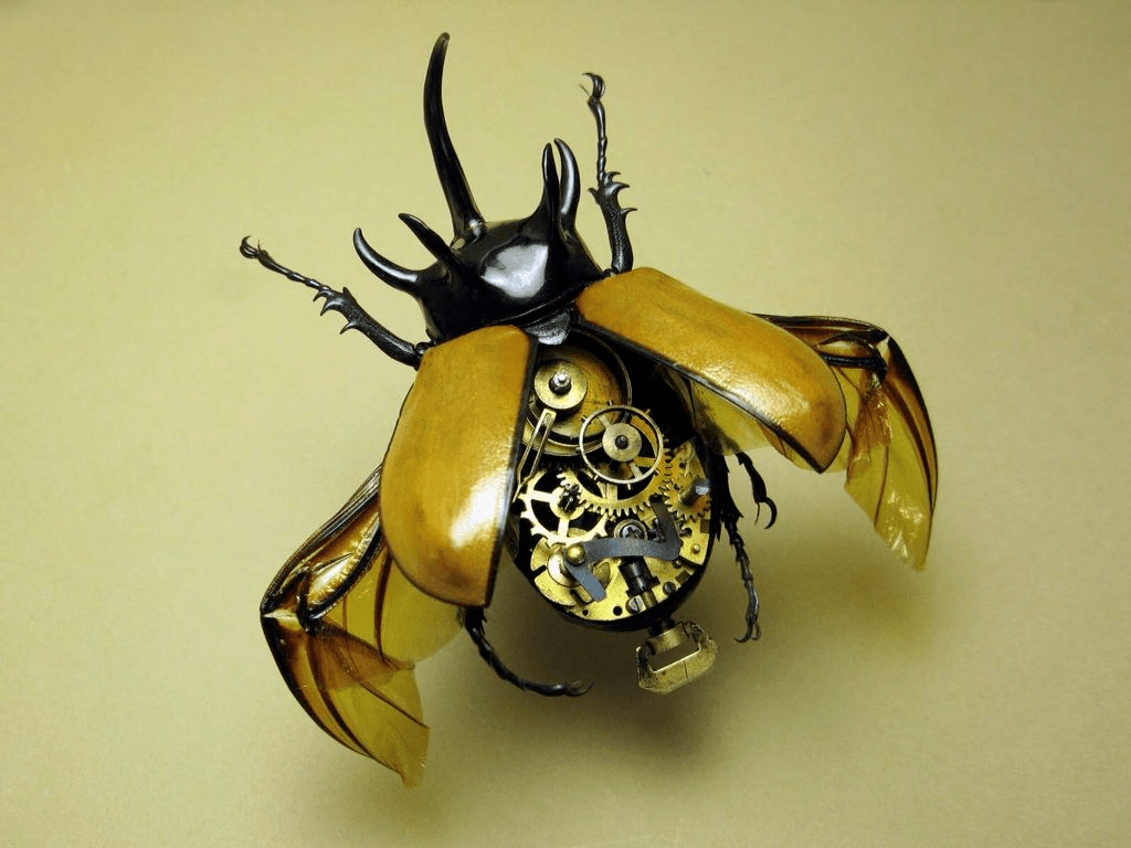 赛博朋克机械甲虫了解一下