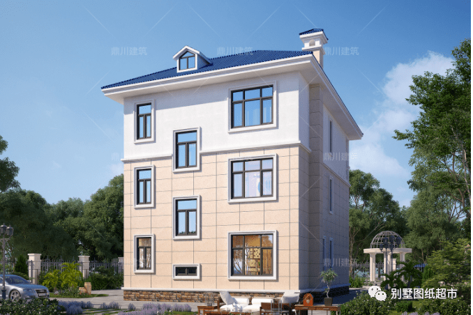 面宽9米三层自建别墅户型经济实用造价实惠享受美满生活