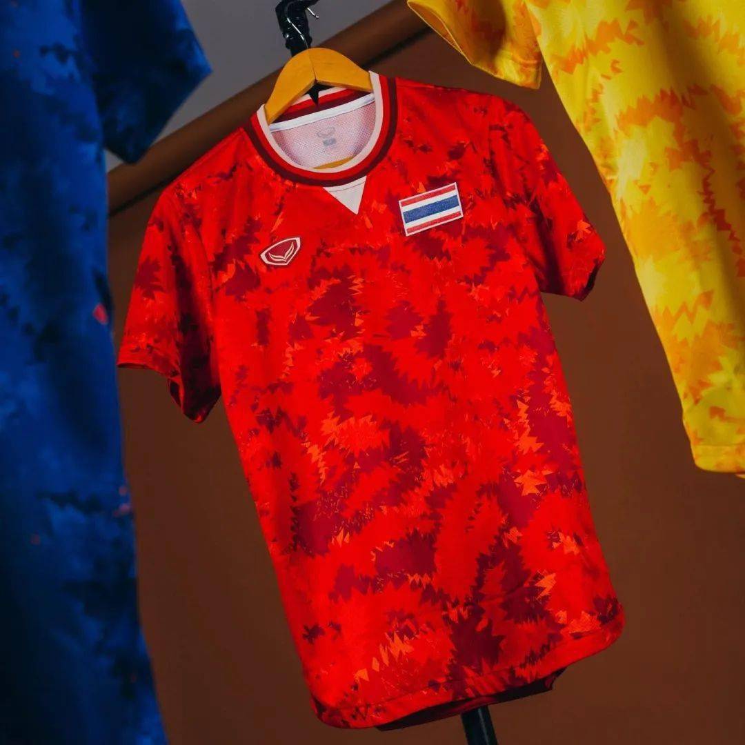 泰国2021年东南亚运动会主客场球衣发布