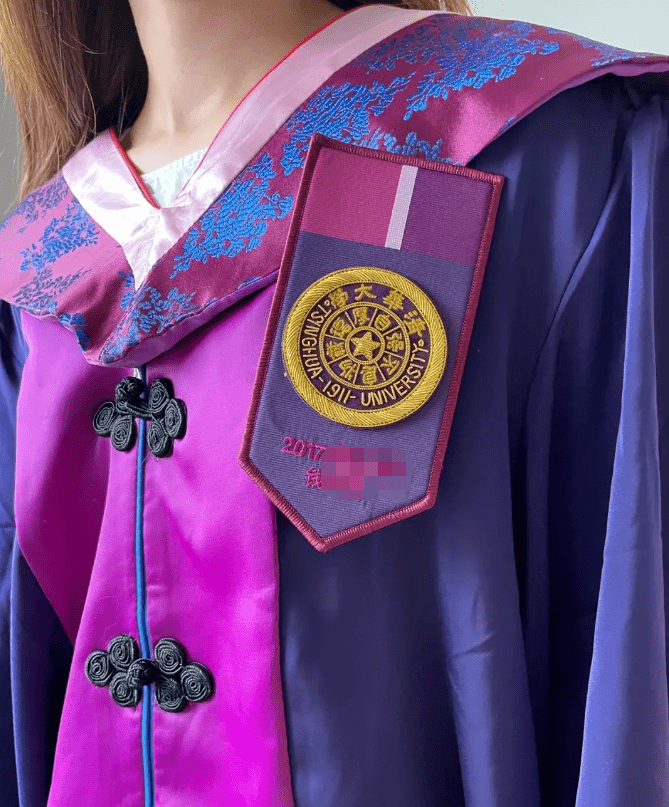 学校品牌色紫色为主清美的学士服清华大学美术学院03也很有内涵真的太