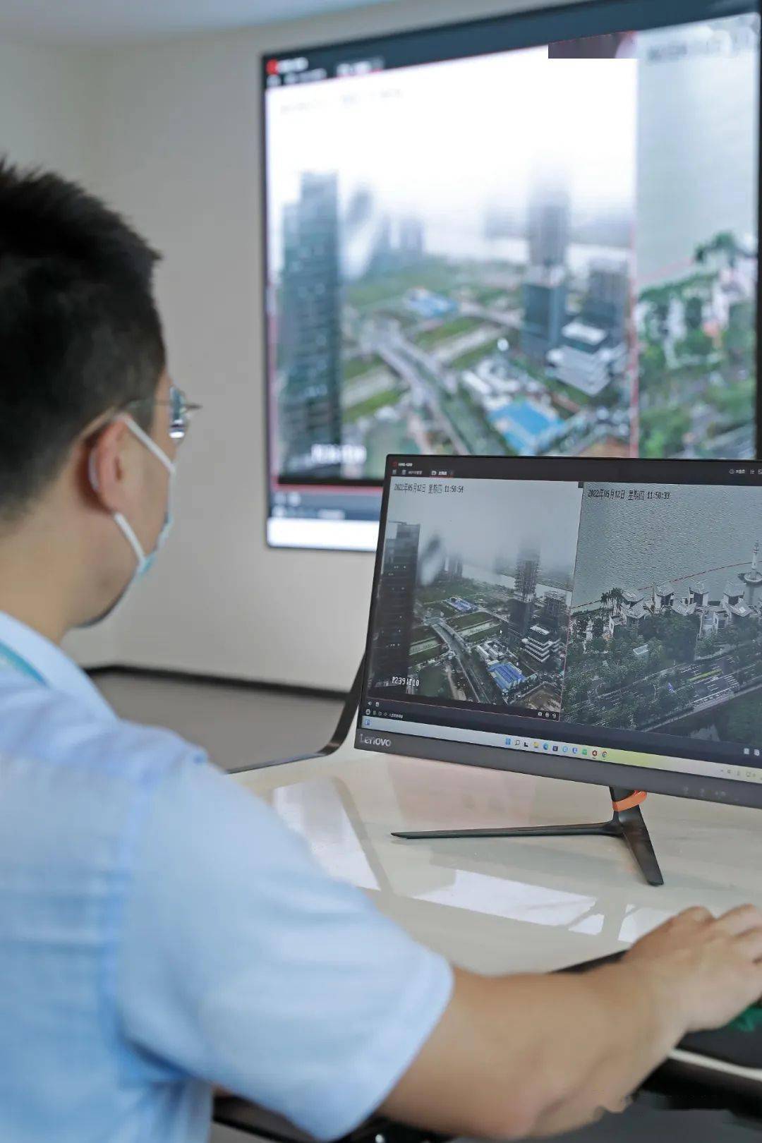 闻汛而动南沙鹰眼24小时在岗监测