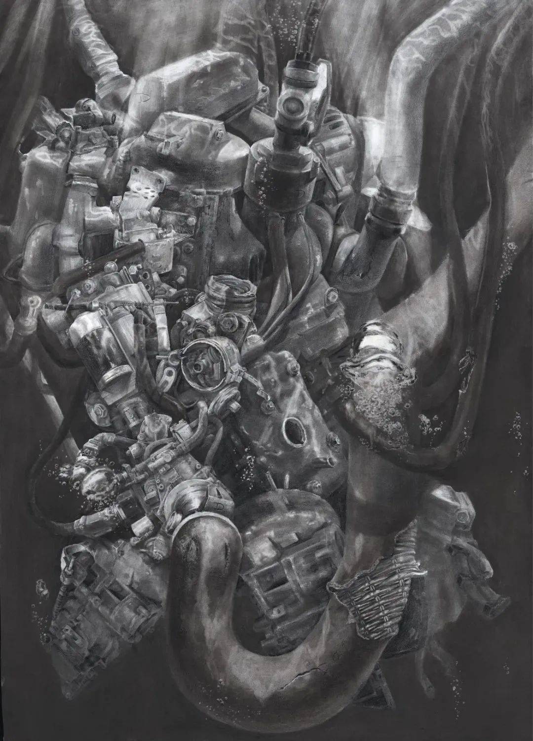 中央美术学院设计学院素描作品欣赏
