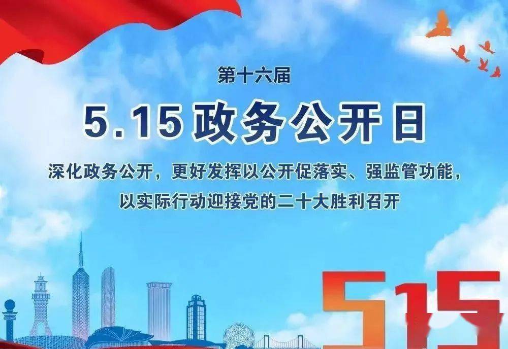 沈阳市第十六届5·15"政务公开日"_公众_图文_微信