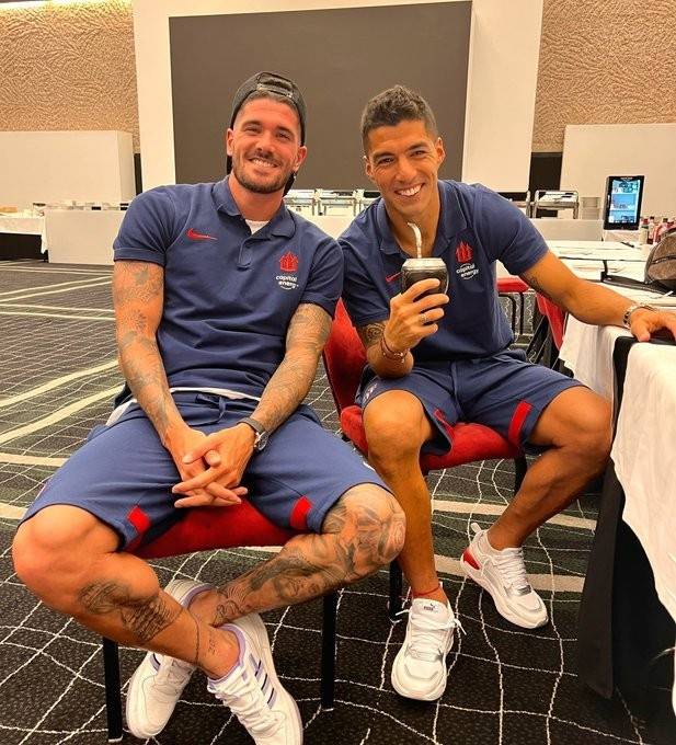 德保罗告别苏亚雷斯:主场最后一战,你配得上最隆重的告别仪式_马竞