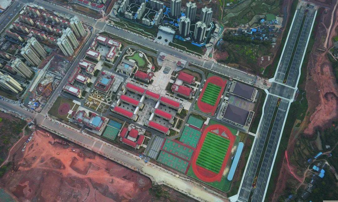 ▎南充二中学院街,大东街连线以北,大北街,青年街连线以东,模范街以南