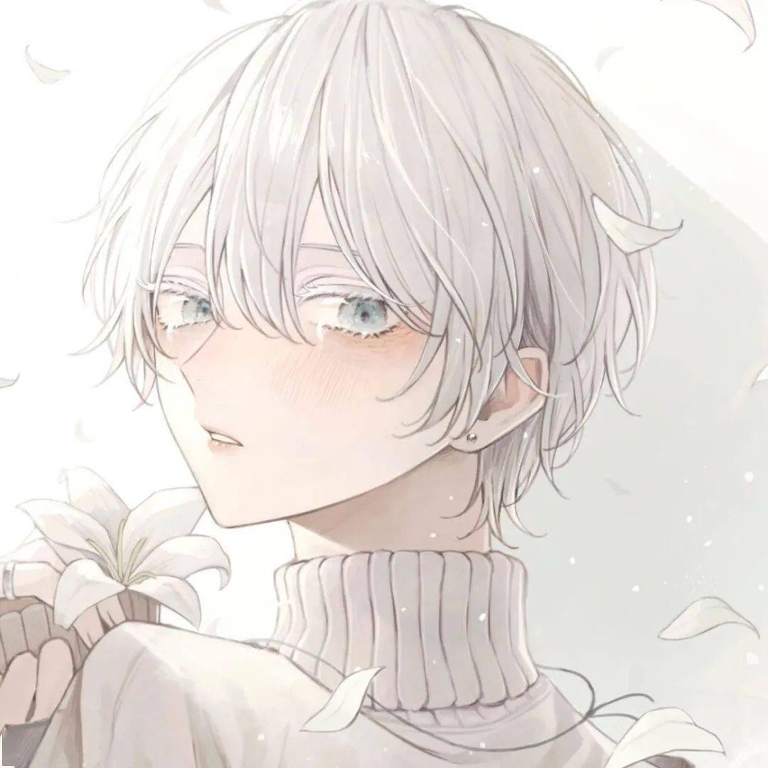 精致男生头像动漫头像庸人自扰困扰自己为难别人