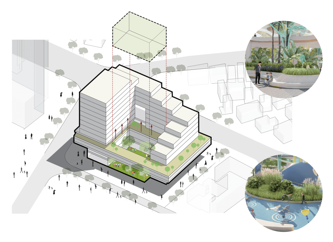 龙岗区养老护理院重新选址建设工程设计 / 中机国际+Nickl & Partner Architekten AG_建筑_项目_老人