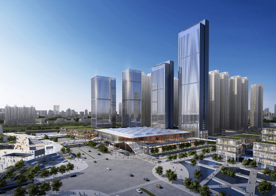 atkins长沙三角洲cbd片区新地标落成北辰长沙中心