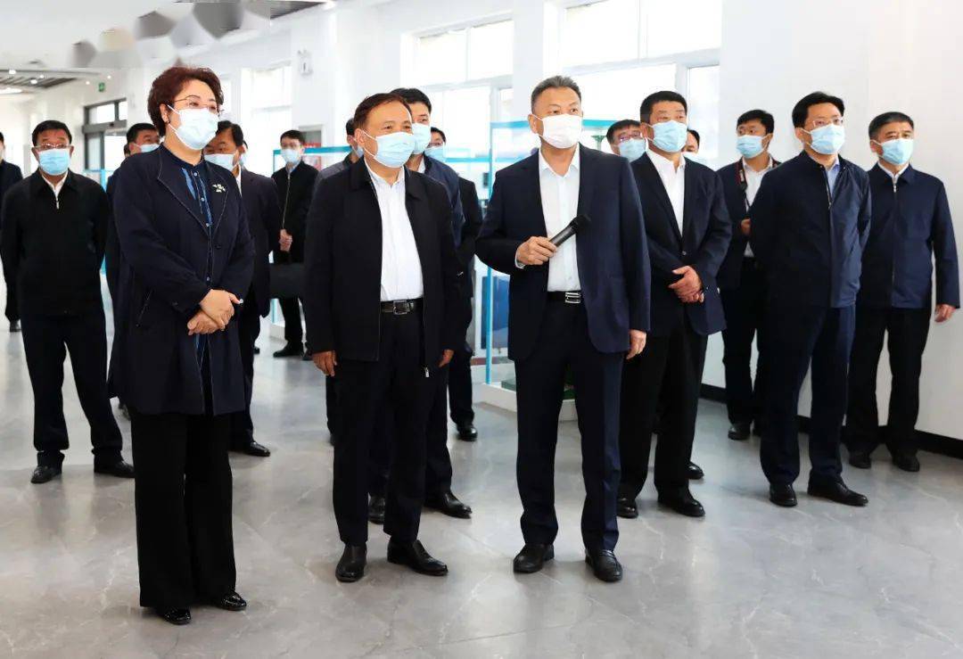 王启尧率大连市调研组到我市调研对口帮扶工作 张淑萍陪同调研_合作