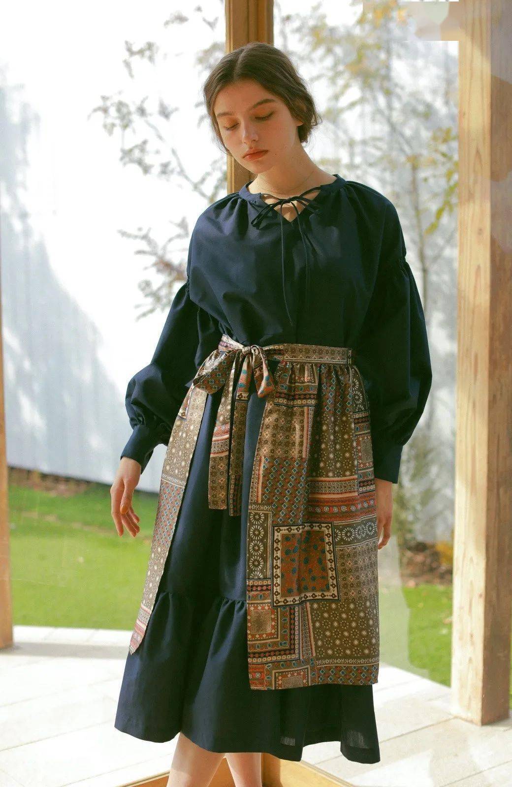 柔和自然派北欧风穿搭