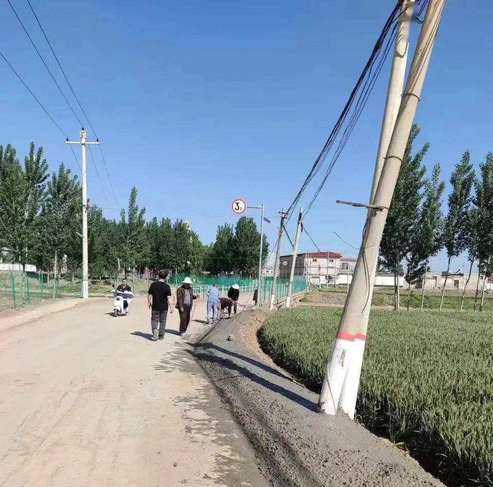 耿庄桥镇加固防洪安全堤打好汛期主动战