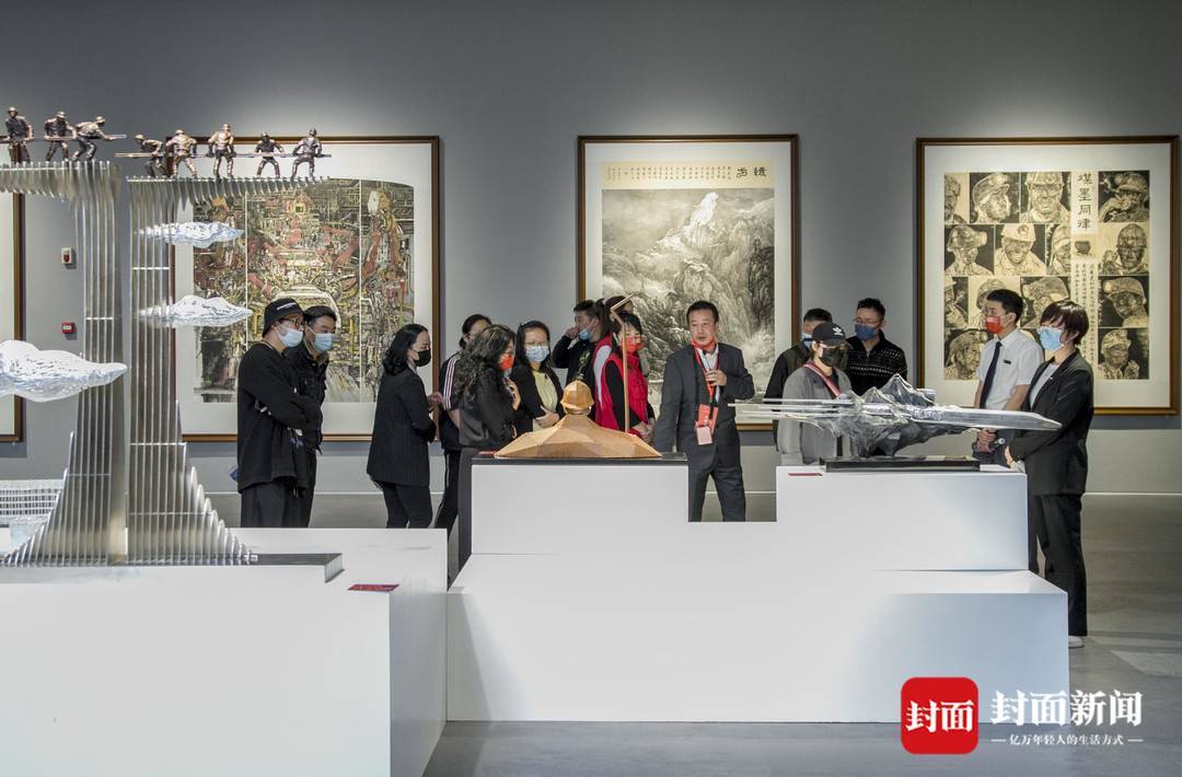 四川省美术馆重新开展天府天工作品展盛大开幕