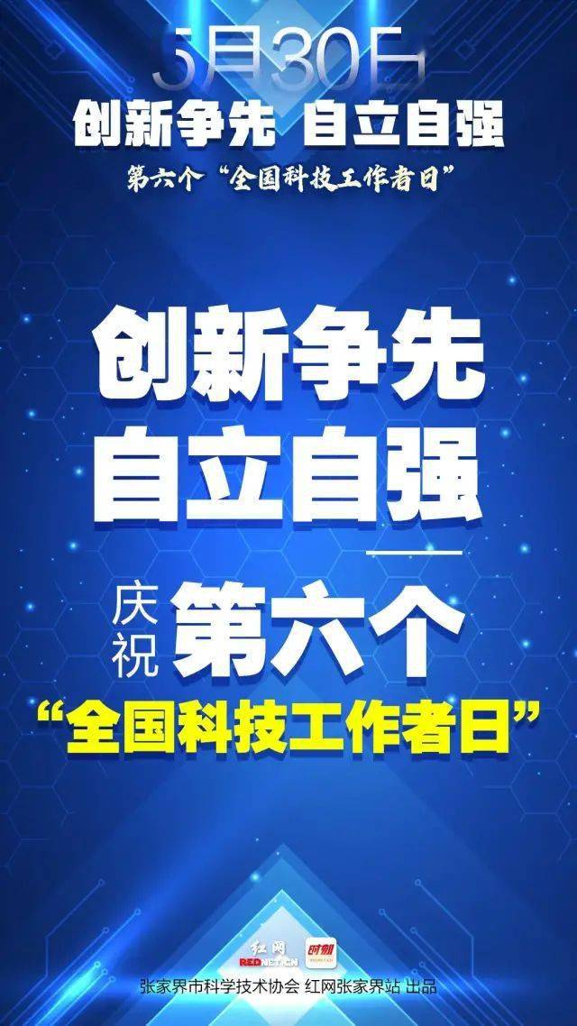 5月30日第六个全国科技工作者日要来了