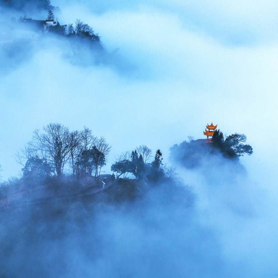 四季黄山 相约夏天 | 初夏徽州景如画 桃花源里有人家_烟雨_齐云山