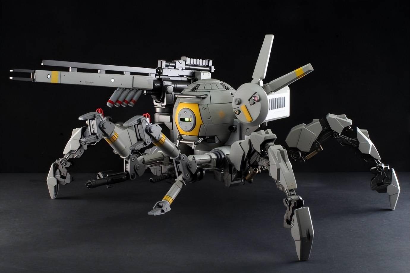 多装备搭载机动战士高达mg比例多足铁球模型