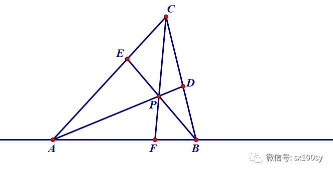两点被另外两点调合分割的多种方法 第5种方法 完全四边形法 涉及塞瓦定理和梅涅劳斯定理 三角形 公众 文章