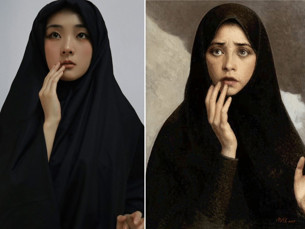 【云摄影展】2020级广告学专业"摄影基础"——名画仿拍