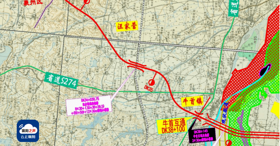 新207国道襄阳段线路图图片
