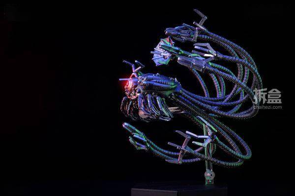 pctoys机械章鱼可发光黑客帝国112可动手办模型摆件