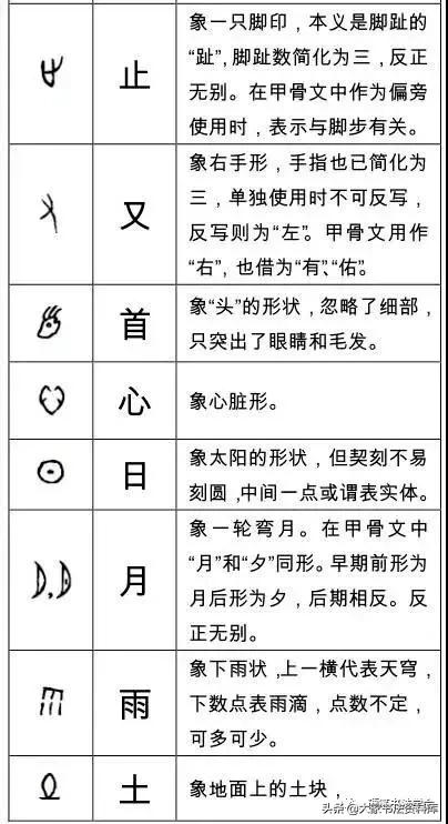 常見象形字生動有趣讓孩子輕鬆愛上書法