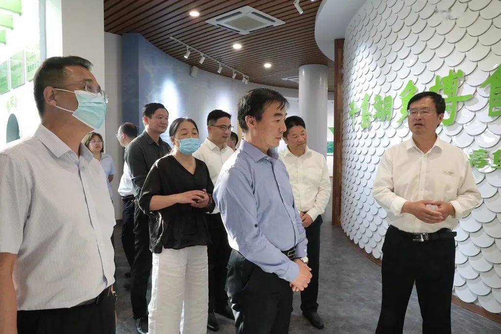 淮南市大通区委副书记曾敬,区委常委,副区长孙涛,孔店乡党委书记何伟