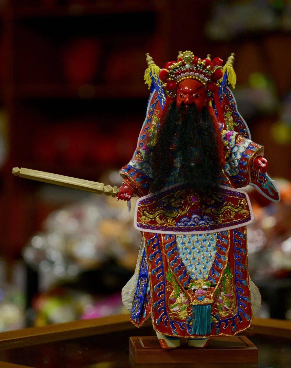 非遗里的闽人智慧以形写神的漳州木偶头雕刻