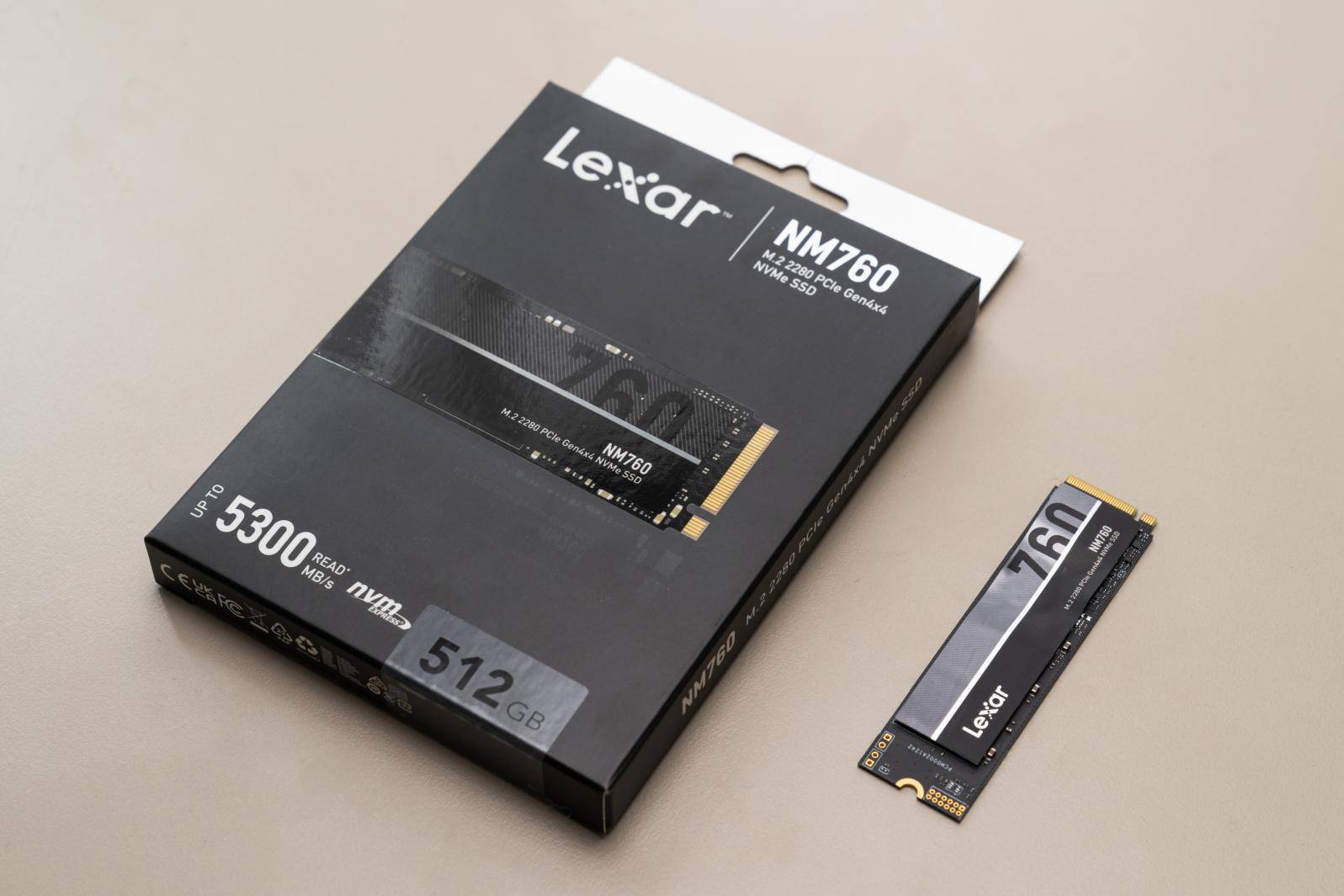 入门PCIe 4.0 SSD又有好选择，Lexar NM760 NVMe SSD测评_雷克沙_