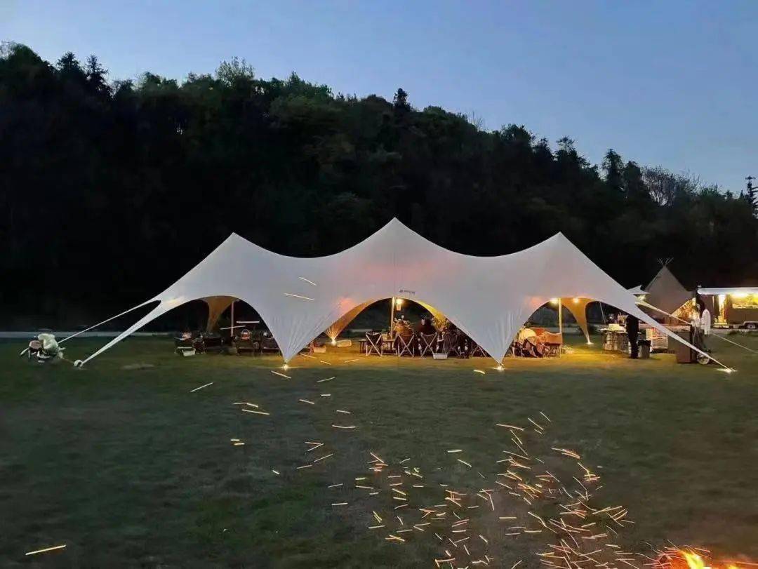 一起趣野升级版珠海亲子露营节来袭巨美天幕烟花篝火现场live