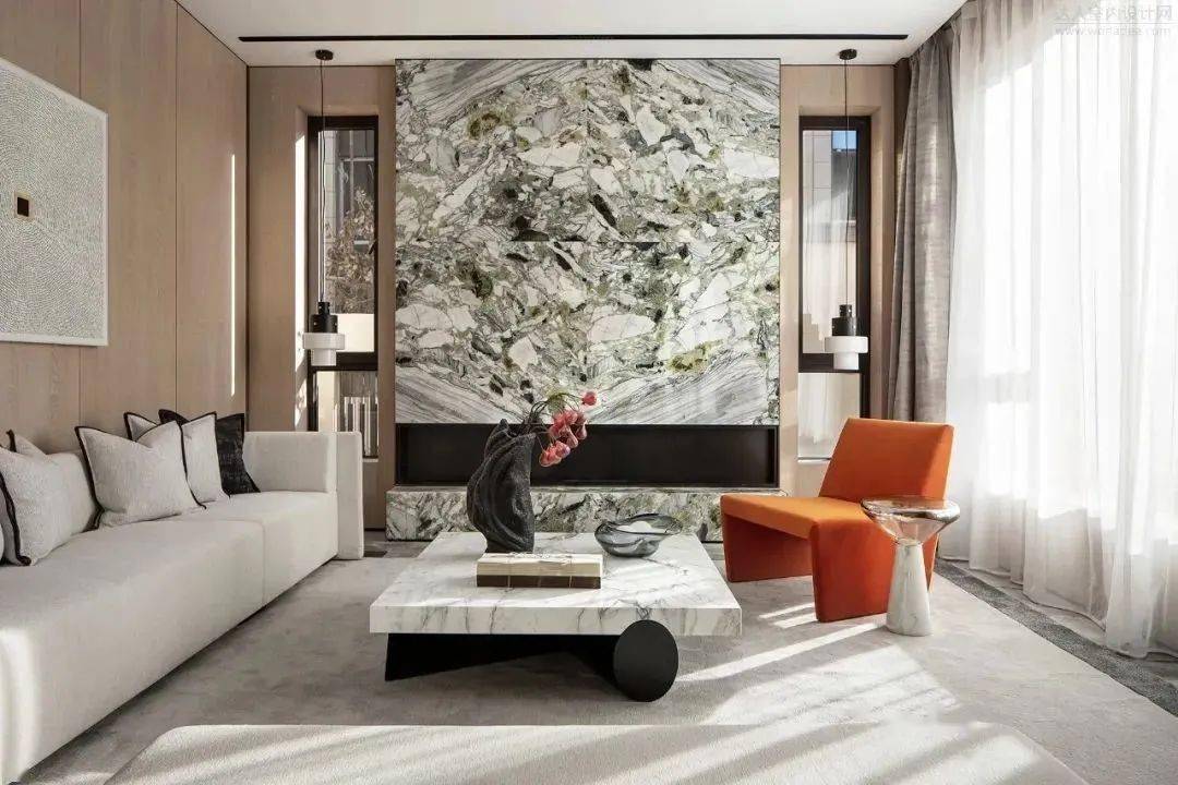 冷翡翠最受欢迎的绿色大理石之一