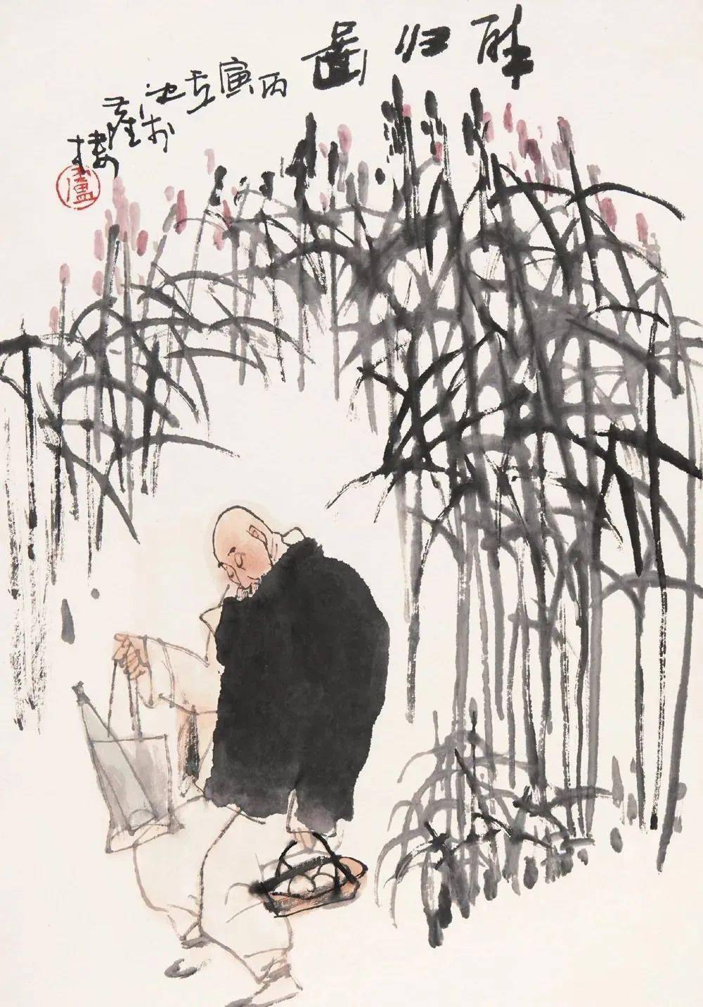 【书画收藏】卢沉:画画的规律在哪里?_画面_作品_美感