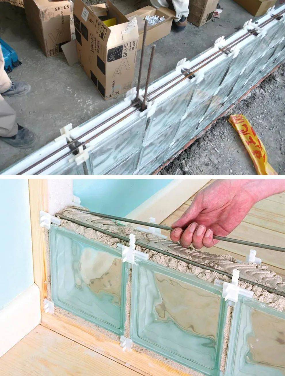玻璃砖的3种施工工艺