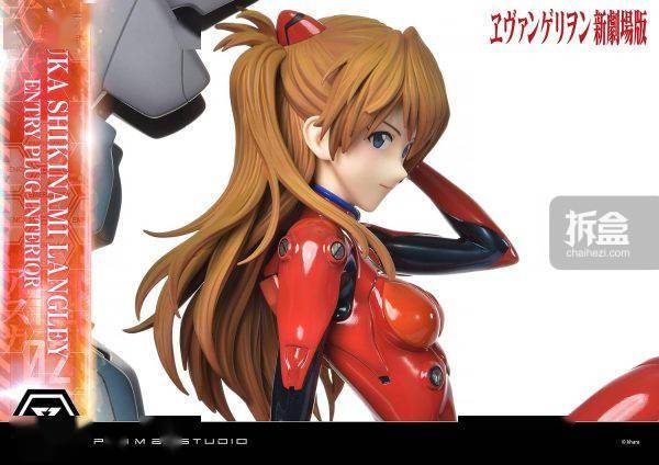 prime1studio新世纪福音战士eva凌波丽明日香驾驶舱14雕像