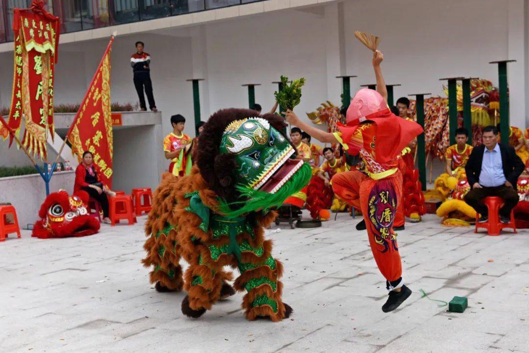 第八批广东省级非物质文化遗产代表性项目狮舞刘厝寨金狮