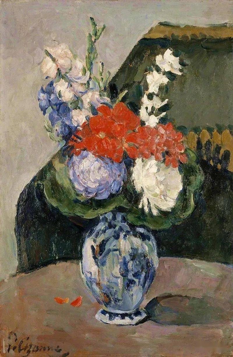 写生啦花丨保罗塞尚paulcézanne作品欣赏