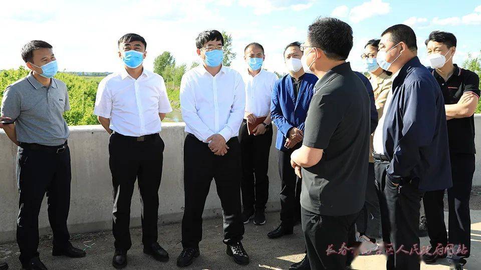 长春市委常委,常务副市长马延峰到九台区调研检查