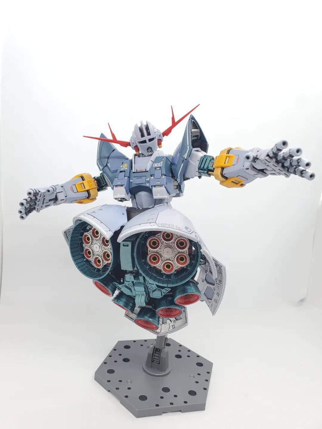 不改色,rg吉翁号全原色涂装