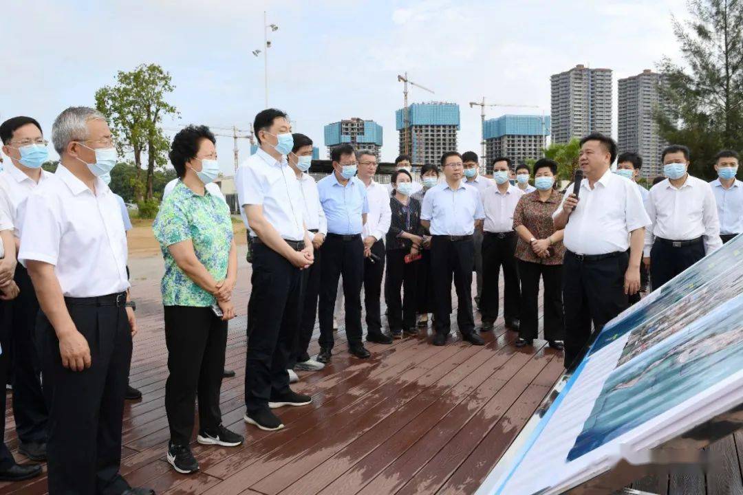 住桂全国政协委员来钦考察平陆运河项目推进情况,林冠吕洪安陪同_建设