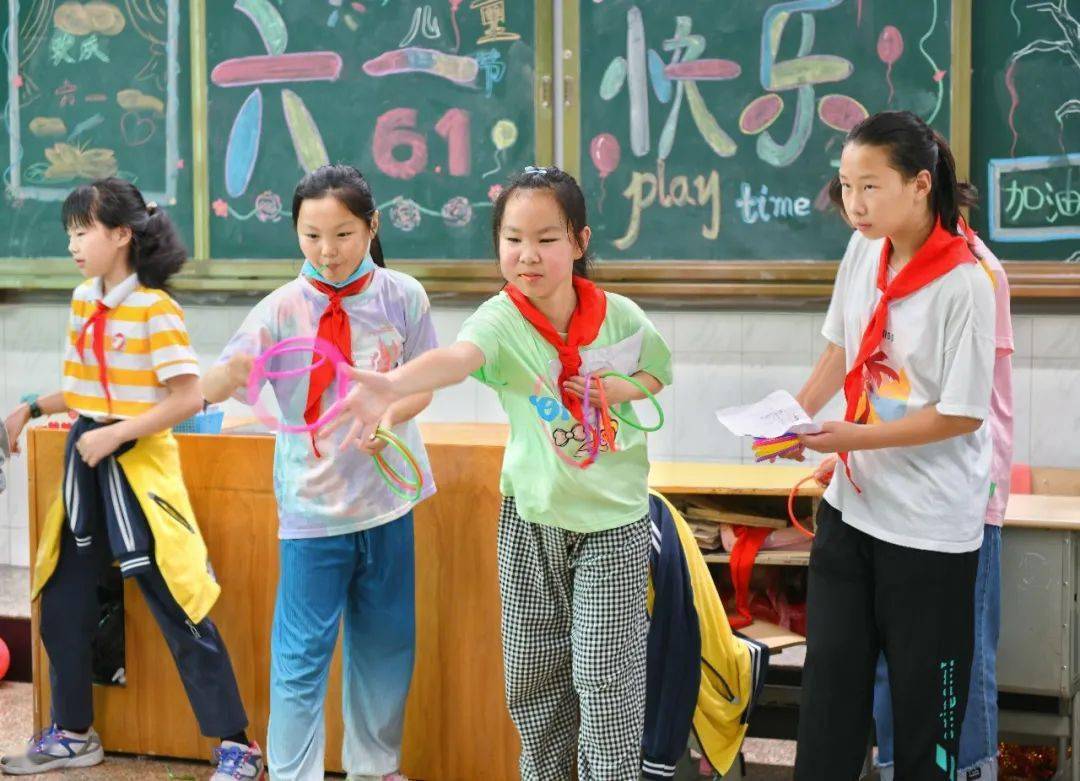 六一特辑缤纷六一齐欢腾义乌市实验小学教育集团六一儿童节游园活动