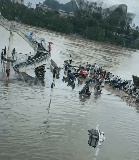 多图视频带你看桂林暴雨下得有多大