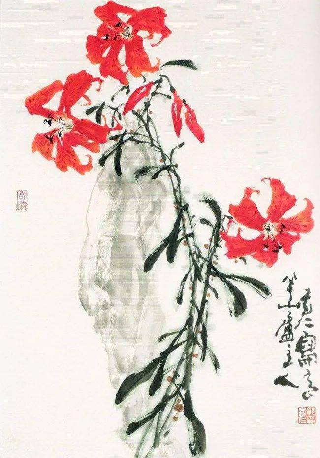 欣赏天津花鸟画家郭书仁精彩