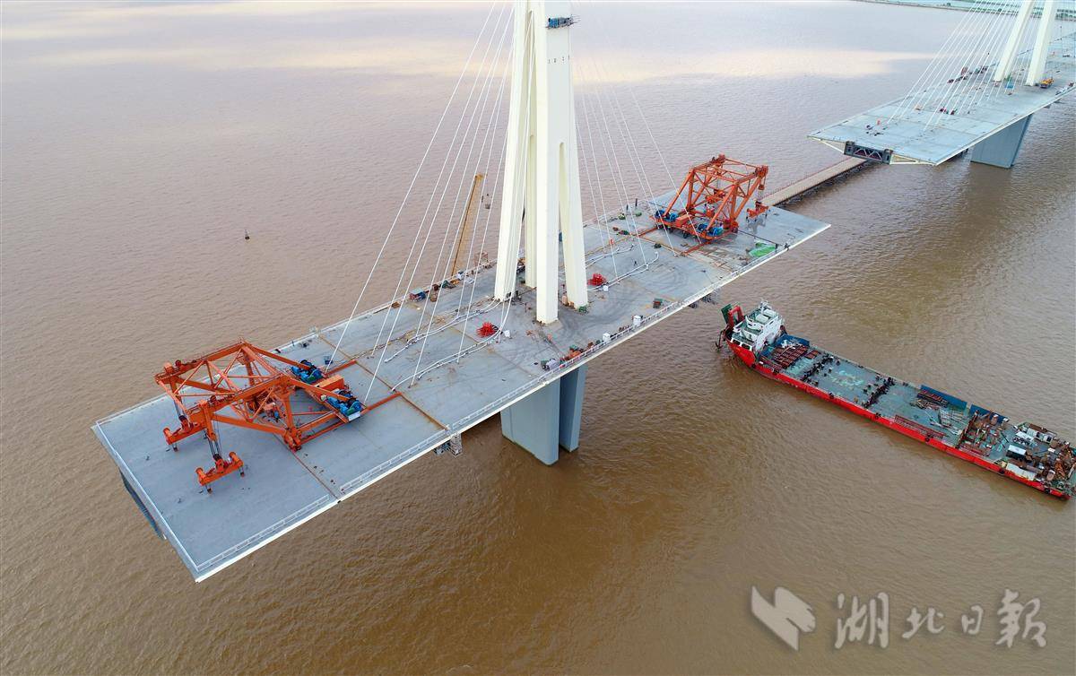 珠海金海大桥悬臂钢梁异步架设进展顺利_标准_船舶_施工