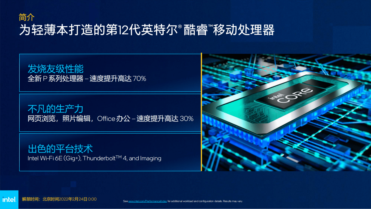 12 代酷睿 p 系列處理器很好地彌補了 11 代酷睿 h35 系列核心數量不
