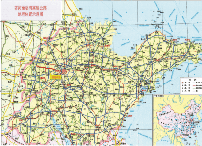 齐河到临清高速线路图图片