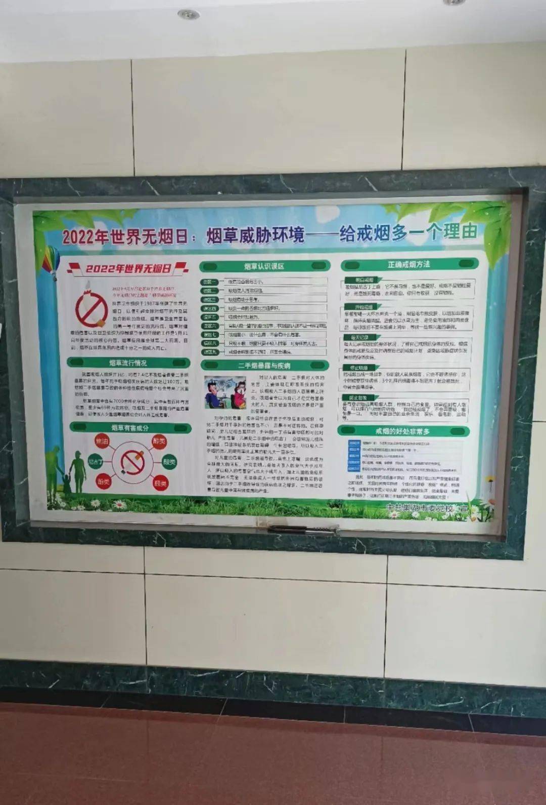 无烟单位,清新一片