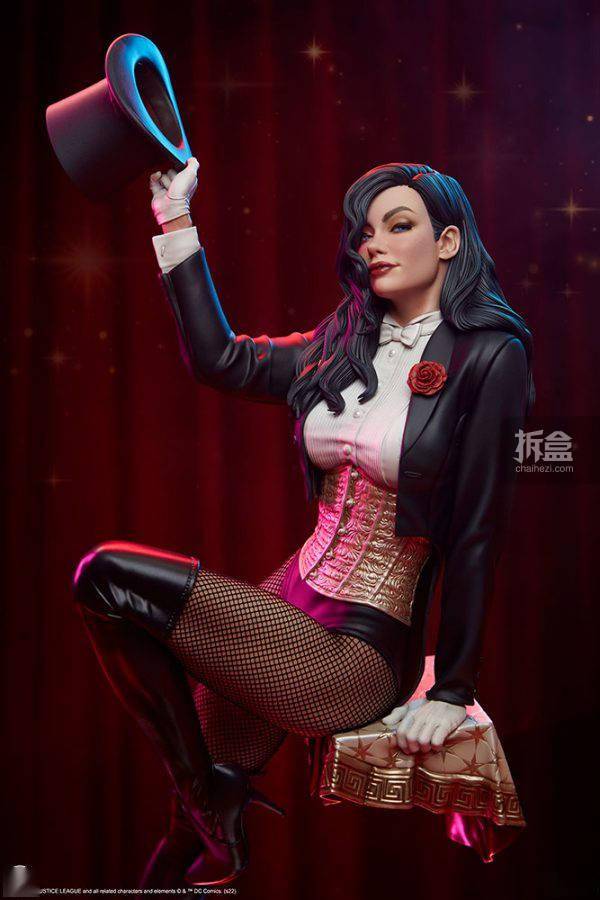 sideshow dc黑暗正义联盟 扎坦娜 扎塔拉 21.75寸美漫雕像