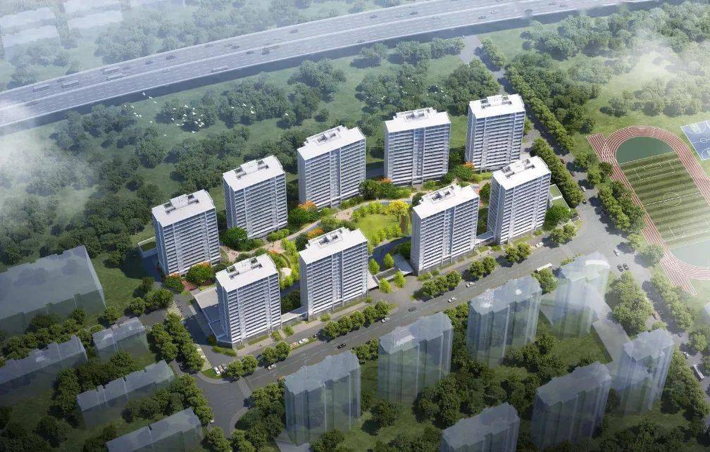 长住,西房临平区崇贤新城项目公示,共新建23幢高层住宅